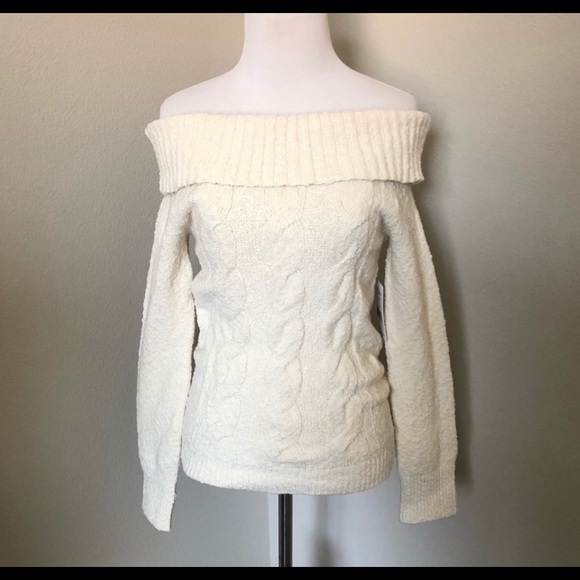Free People Sweaters - FREE PEOPLE NWT off the shoulder sweater
